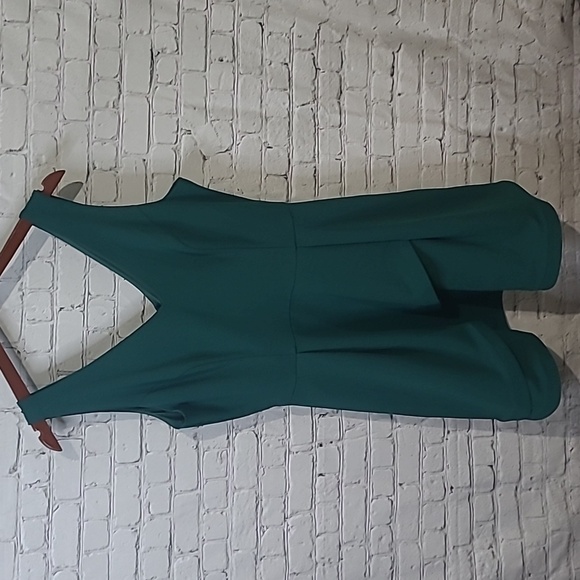 By & By Emerald Green Skater Style Dress - Picture 1 of 6